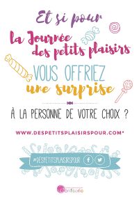 Journée des Petits Plaisirs de retour le 7 octobre 2016!  Cette année il y aura Despetitsplaisirspour TOUS!. Le vendredi 7 octobre 2016 à Paris. Paris. 